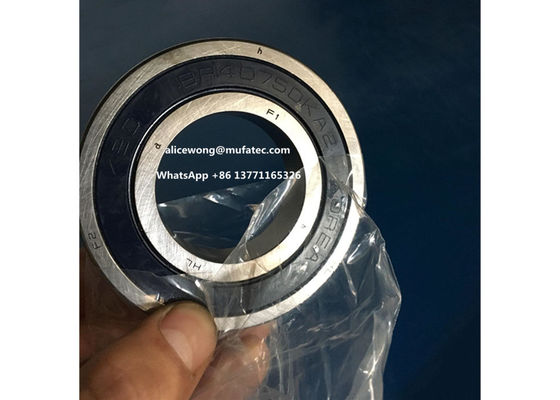BR4075DKA2 automotive bearing rubber sealed deep groove ball bearing 38.5*75*16mm ​
