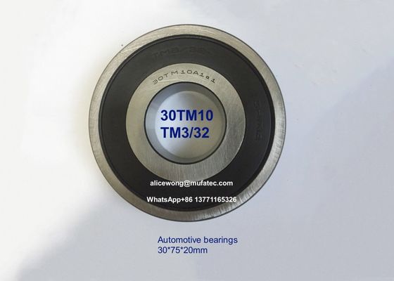 30TM10 TM3/32 automotive bearings special ball bearings 30x75x20mm