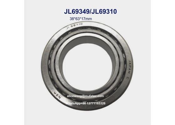 JL69349/JL69310 JL69349/10 automotive bearings inch taper roller bearings 38*63*17mm