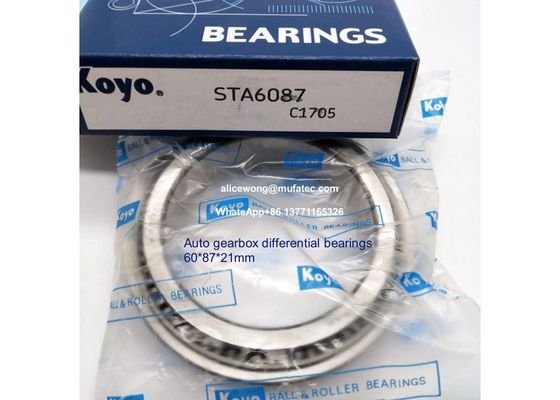 STA6087 auto differential gearbox bearings non-standard taper roller bearings 60*87*21mm