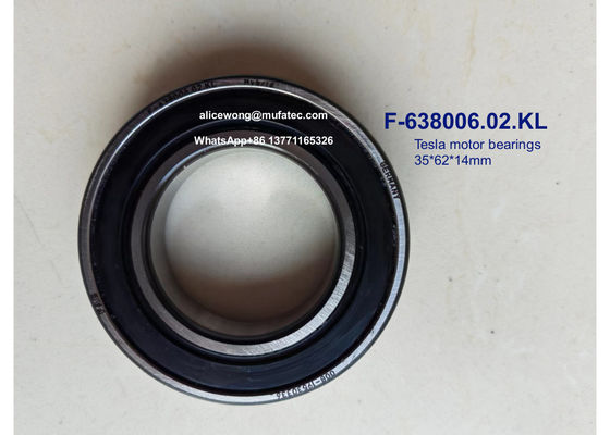 F-638006.02.KL F-638006 02 BB1-3793 hybrid ceramic ball bearings auto bearing for Tesla motor bearings 35*62*14mm