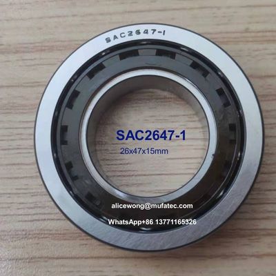 SAC2647-1 auto steering bearings non-standard ball bearings 26x47x15mm