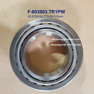 F-603903.TR1PW Automobile Differential Bearings 53.975X104.775X36.512mm Non-standard Taper Roller Bearings