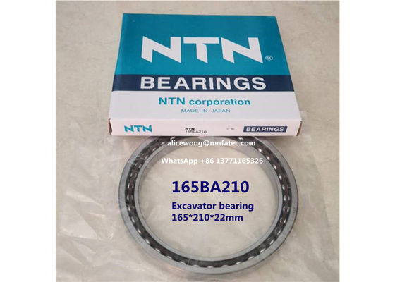 165BA210 excavator bearing angular contact ball bearing 165*210*22mm