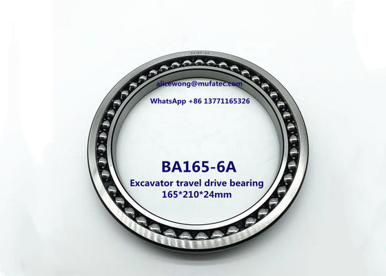 BA165-6A excavator bearing angular contact ball bearing 165*210*24mm