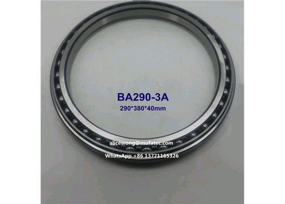 BA290-3 BA290-3A excavator bearing angular contact ball bearing 290*380*40mm