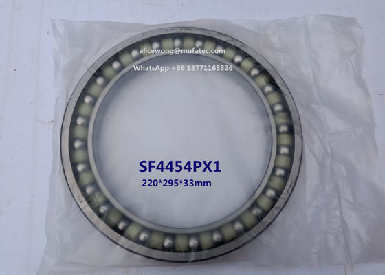 SF4454 excavator bearing angular contact ball bearing 220*295*33mm