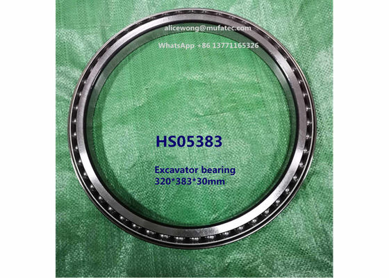 HS05383 excavator bearing thin section angular contact ball bearing 320*383*30mm