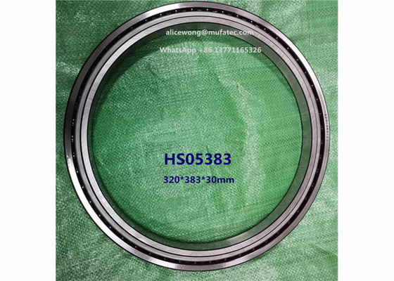 HS05383 excavator bearing thin section angular contact ball bearing 320*383*30mm