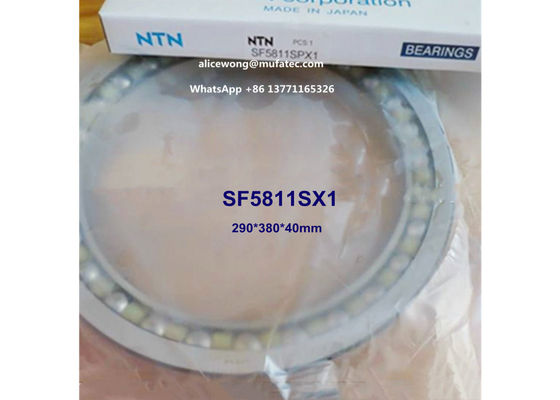 SF5811 SF5811SPX1 excavator bearing nylon cage angular contact ball bearing 290*380*40mm