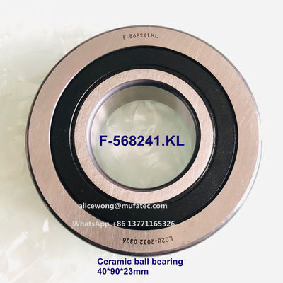 F-568241.01.KL F-568239.04.HCKL high speed ceramic ball bearings Mitsubishi servo motor bearings 40*90*23mm