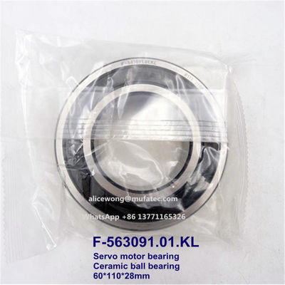 F-563091.01 high speed ceramic ball bearings servo motor bearings 60*110*28mm