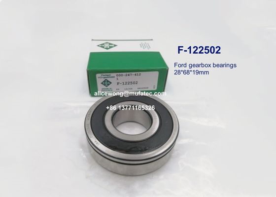 F-122502 Ford gearbox bearings without snap ring 28*68*19mm