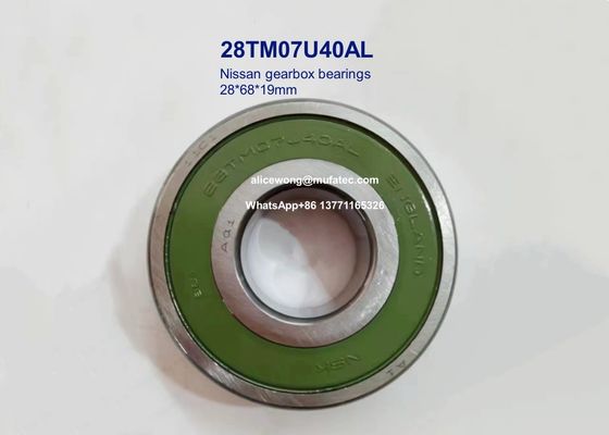 28TM07U40AL 28TM07 Nissan gearbox bearings 28x68x19mm deep groove ball bearings with snap ring