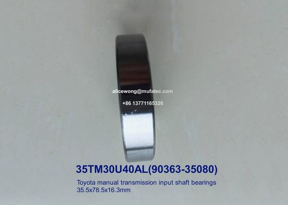 35TM30U40AL 90363-35080 Toyota Camry manual transmission input shaft bearings 35.5x78.5x16.3mm