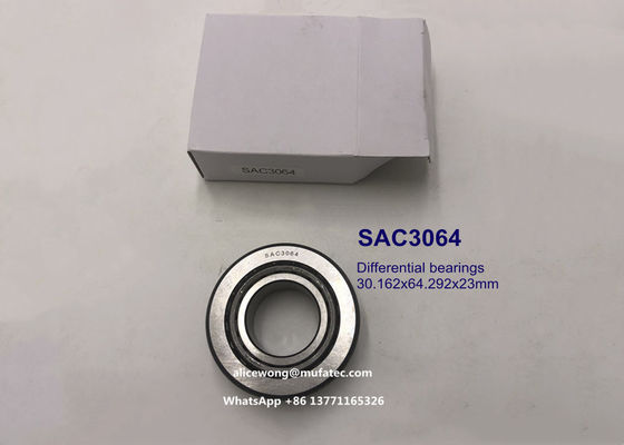 SAC3064 BMW X3 automotive differential bearings tapered roller bearings 30.162x64.292x23mm