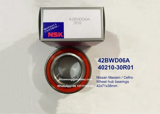 42BWD06 42BWD06A 40210-30R01 Nissan Maxiam Cefiro front wheel hub bearings 42x71x38mm