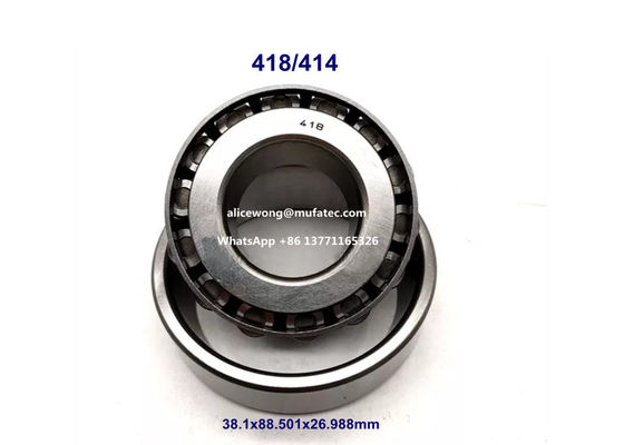 4T-418/414 418/414 automotive differential bearings tapered roller bearings 38.1x88.501x26.988mm