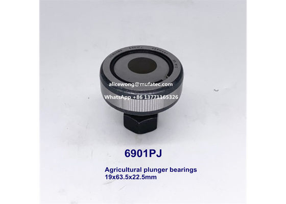 6901PJ agricultural plunger bearings cam follower bearings 19*63.5*22.5mm