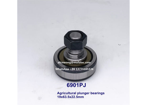 6901PJ agricultural plunger bearings cam follower bearings 19*63.5*22.5mm