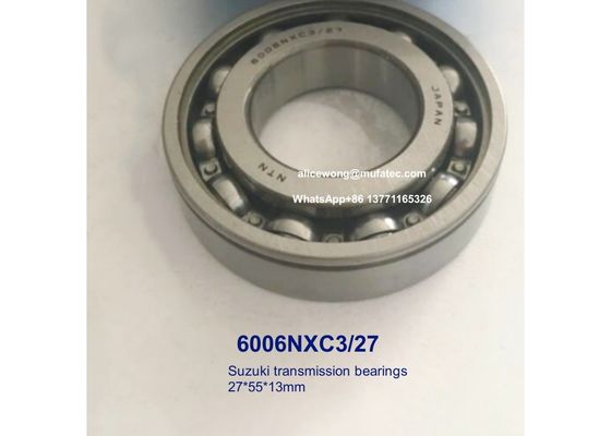 6006NXC3/27 6006NX Suzuki Multicab transmission spare part bearings 27*55*13mm