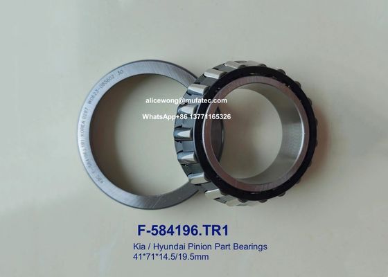 F-584196.LTR1 F-584196 TR1 Hyundai Yueda Kia K3 / K5 differential bearings 41*71*19mm