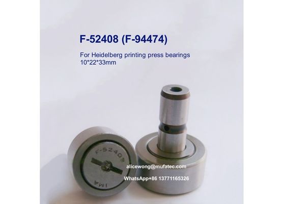 F-52408 F-94474 Heidelberg printing press bearings cam follower bearings 10*22*33mm