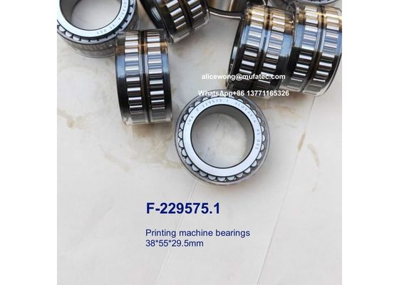 F-229575.1 F-229575 printing machine bearings full complement cylindrical roller bearings 38*55*29.5mm