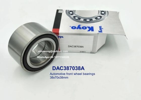 DAC387038A DAC387038 auto front wheel hub bearings 38*70*38mm double row angular contact ball bearings 38*70*38mm