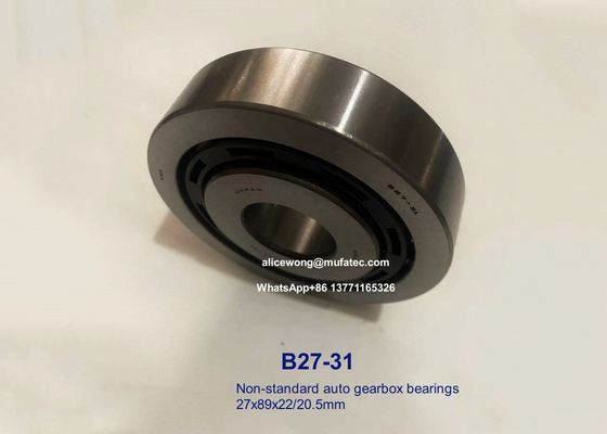 B27-31 auto gearbox bearings non-standard deep groove ball bearings 27*89*22/20.5mm