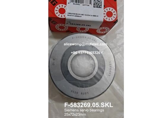 F-583269.05 high speed ceramic ball bearings servo motor bearings 25*72*23mm