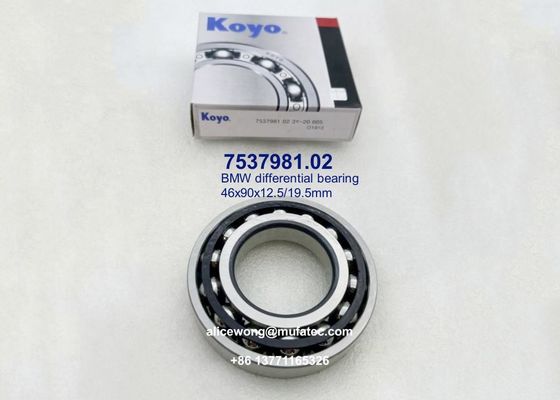 7537981 7537981.02 BMW differential ball bearings double row ball bearings 46*90*12.5/19.5mm