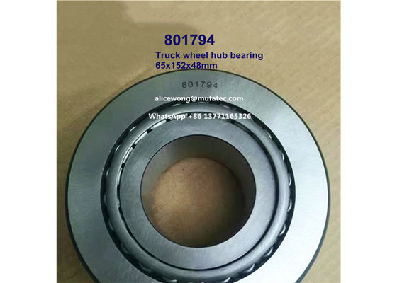 801794 truck wheel hub bearings tapered roller bearings 65*152*48mm