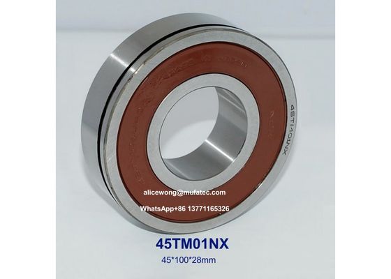 45TM01NX 45TM01 automotive transmission bearings non-standard deep groove ball bearings 45*100*28mm