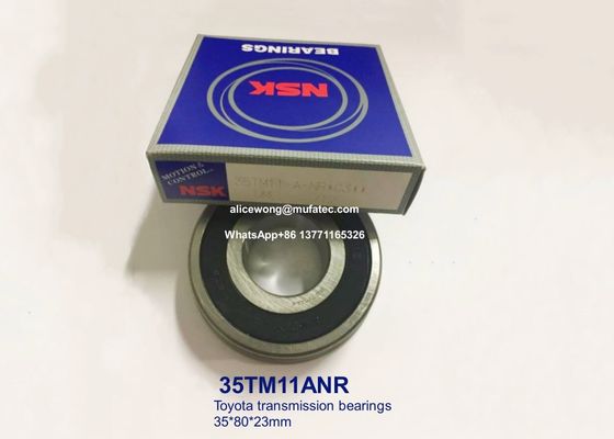 35TM11ANR 35TM11 Toyota input shaft part bearings non-standard ball bearings with snap ring 35*80*23mm