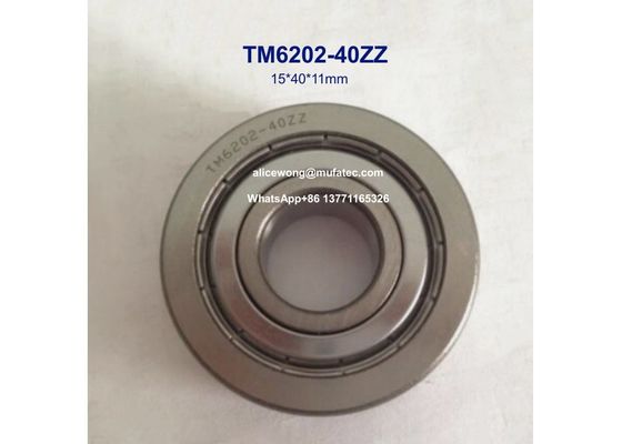 TM6202-40ZZ 280℃ high temperature bearings for two-way stretch equipment ball bearings 15*40*11mmmm