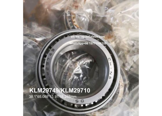 KLM29749/KLM29710 KLM29749/10 automotive bearings special  taper roller bearings 38.1*65.088*18.288/13.97mm