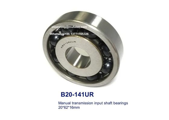 B20-141UR B20-141 auto manual input shaft bearings special ball bearings for auto repair and maintenance 20x62x16mm