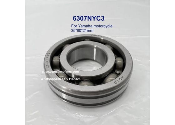 6307NYC3 93306-307UO Yamaha motorcycle bearings deep groove ball bearings 35x80x21mm