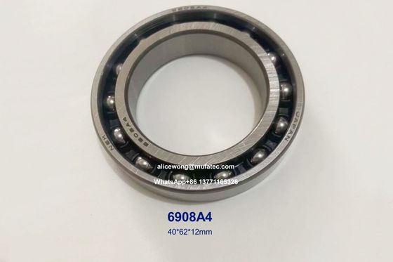 6908A4 deep groove ball bearings thin balll bearings 40x62x12mm
