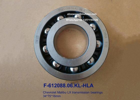 F-612088.06.KL-HLA F-612088 06 Chevrolet Malibu LX gearbox bearings special ball bearings 34x75x16mm