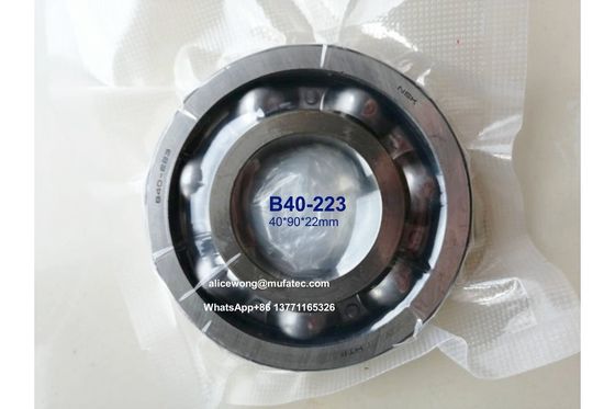 B40-223 auto gearbox bearing open deep groove ball bearing 40*90*23mm