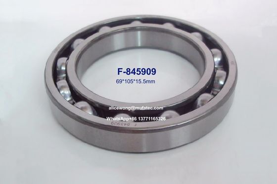 F-845909 automotive gearbox bearings deep groove ball bearings for vehicle repairing and maintenance 69*105*15.5mm