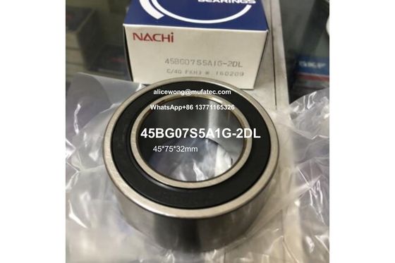 45BG07S5A1G  45BG07S5 air conditioning bearings double row ball bearings 45*75*32mm