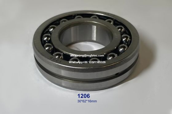 1206 automotive bearings with oil slot 30*62*16mm