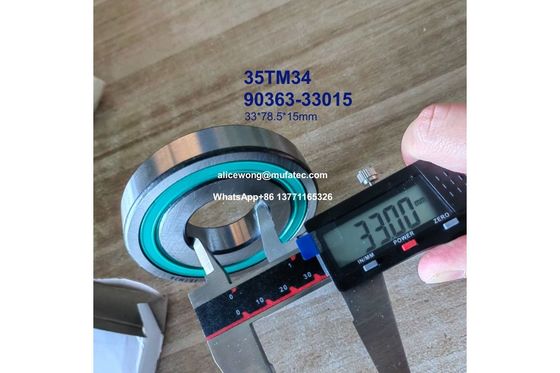 35TM34 90363-33015 Toyota gearbox bearings special ball bearings for Toyota spare part replacement 33*78.5*15mm