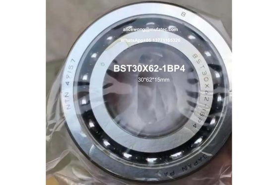 BST30X62-1BP4 BST30X62 angular contact ball bearings 30*62*15mm