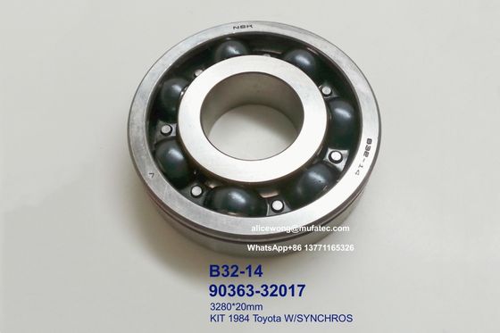 B32-14 90363-32017 KIT 1984 Toyota W/SYNCHROS transmission bearings 32*80*20mm