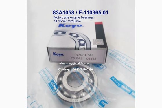 83A1058 F-110365.01 Yamaha motorcycle engine crankshaft bearings special ball bearings 14.15*42*11/16mm