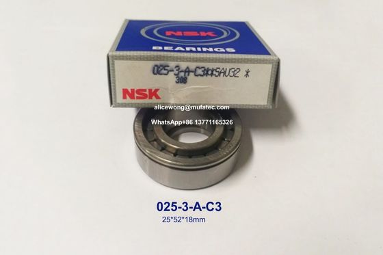 025-3AC3 auto wheel hub bearings cylindrical roller bearings 25*52*18mm
